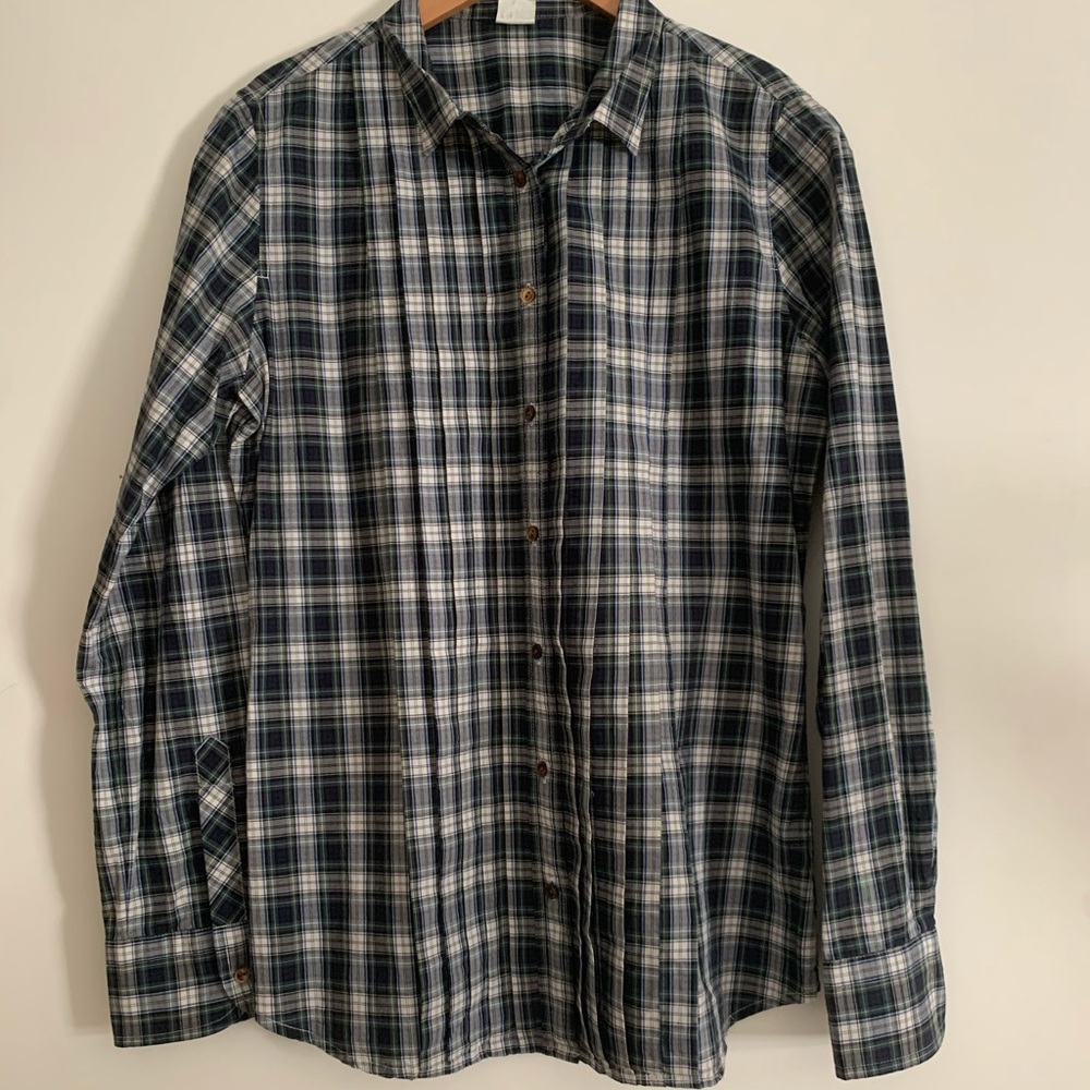J.Crew Button Up Plaid Shirt